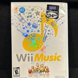 Nintendo Wii Music Game - White and Yellow